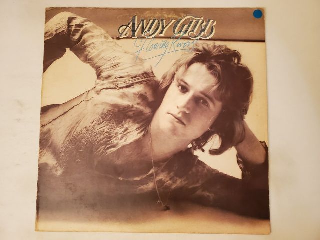 Andy Gibb Flowing Rivers vinyl record