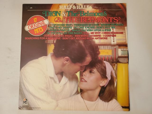 Dion & The Belmonts Half & Half vinyl record