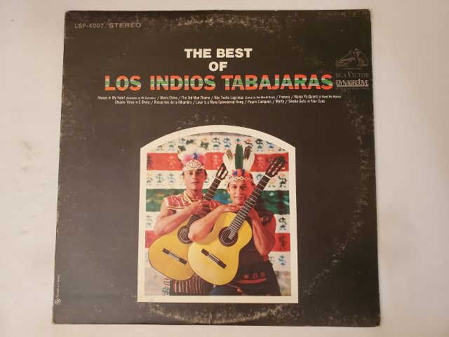 Los Indios Tabajaras The Best of Los Indios Tabajaras vinyl record