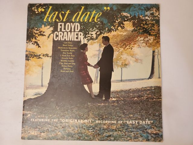 Floyd Cramer Last Date vinyl record