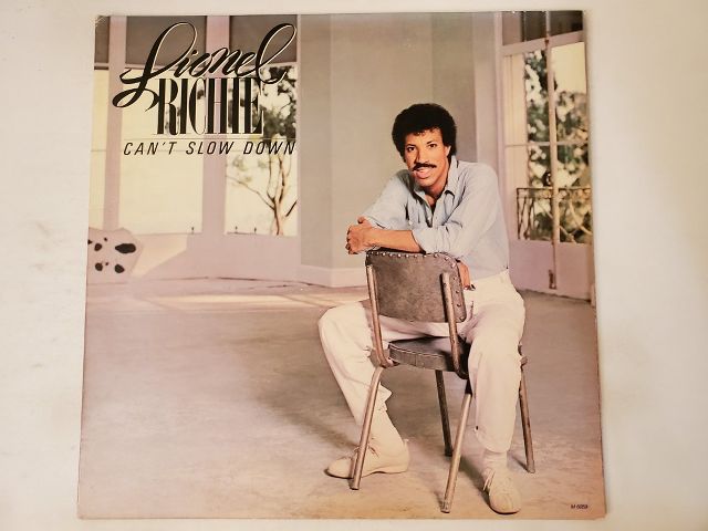 Lionel Richie Can't Slow Down vinyl record