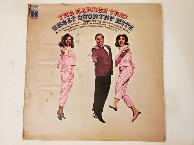 The Harden Trio Great Country Hits vinyl record