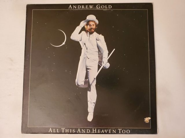Andrew Gold All This and Heaven Too vinyl record