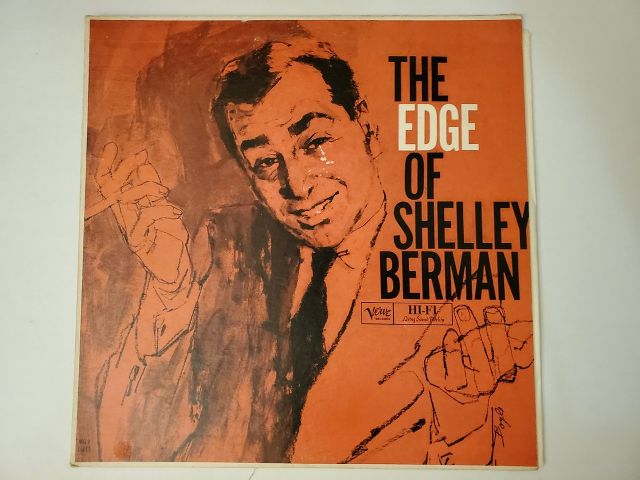 Shelley Berman The Edge of Shelley Berman vinyl record