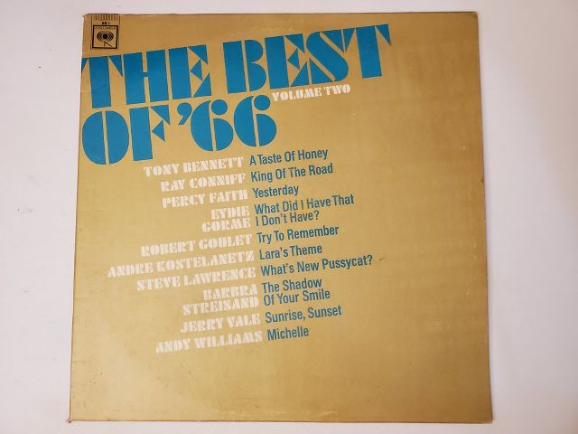 Various Artists The Best of '66 Volume Two vinyl record