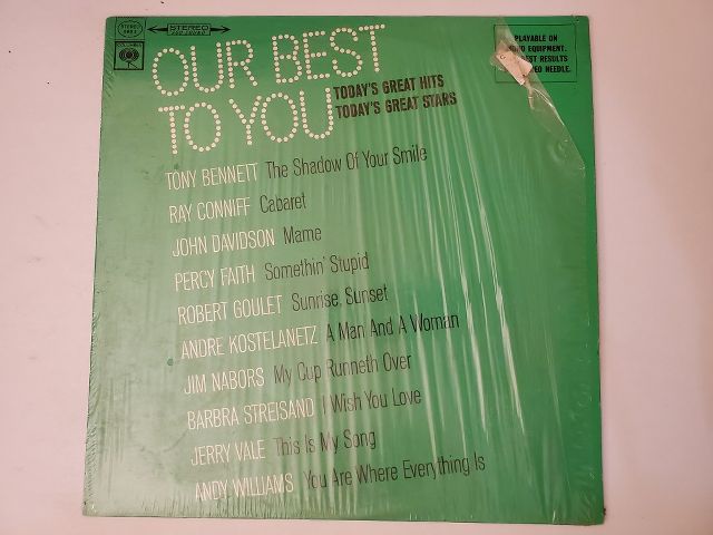Various Artists Our Best to You vinyl record