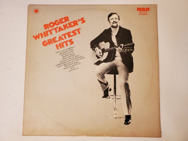Roger Whittaker Greatest Hits vinyl record
