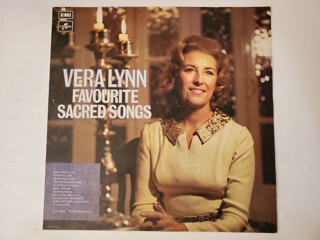 Vera Lynn Favourite Sacred Songs vinyl record