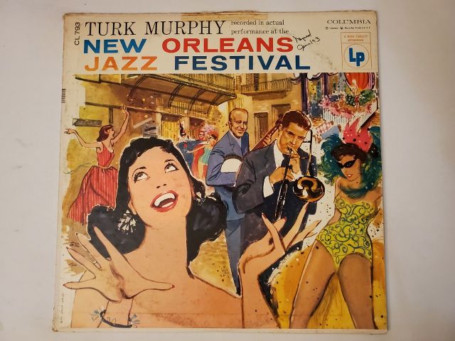 Turk Murphy New Orleans Jazz Festival vinyl record