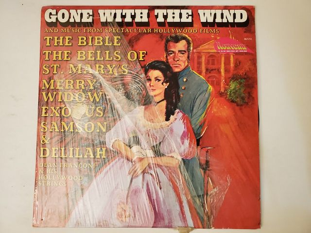 Dean Franconi & His Hollywood Strings Gone with the Wind and Music from Spectacular Hollywood Films vinyl record