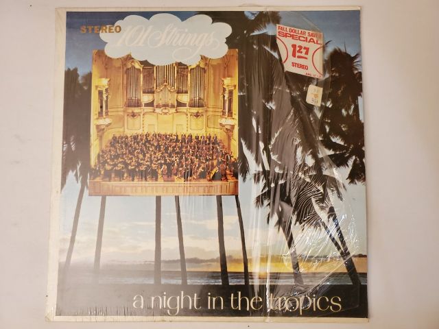 101 Strings A Night in the Tropics vinyl record