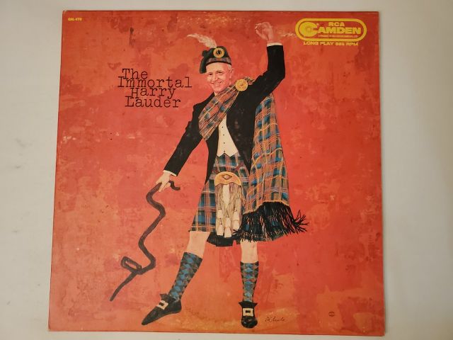 Harry Lauder The Immortal Harry Lauder vinyl record