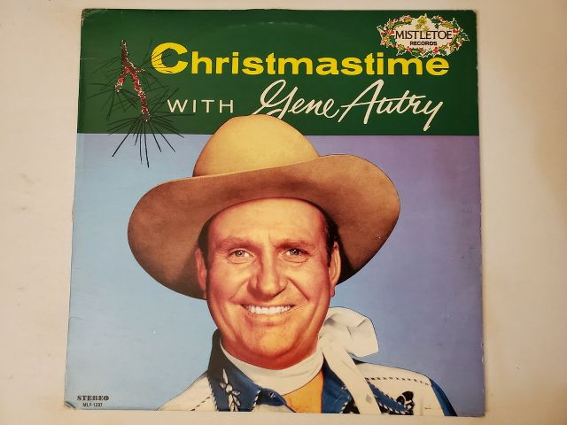 Gene Autry Christmastime with Gene Autry vinyl record