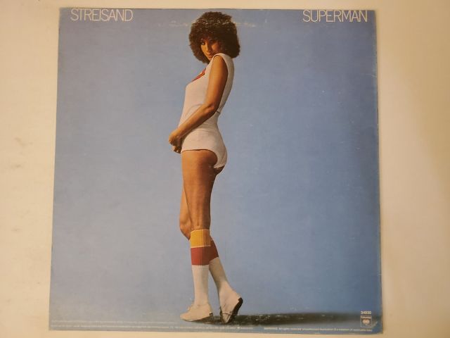 Barbra Streisand Superman vinyl record