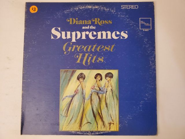 Diana Ross and the Supremes Greatest Hits vinyl record