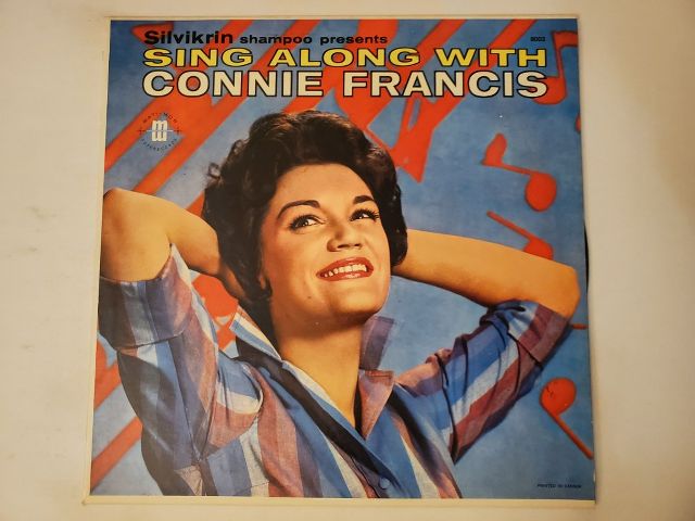 Connie Francis Sing Along with Connie Francis vinyl record