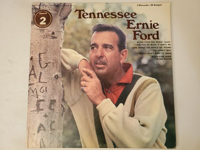 Tennessee Ernie Ford Bless Your Pea Pickin' Heart vinyl record