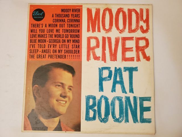 Pat Boone Moody River vinyl record
