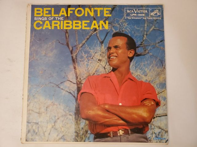 Harry Belafonte Belafonte Sings of the Caribbean vinyl record