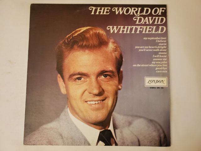 David Whitfield The World of David Whitfield vinyl record