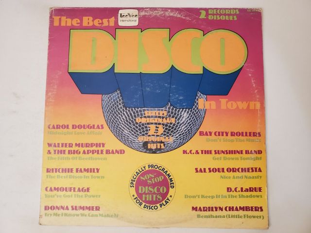 Various Artists The Best Disco in Town vinyl record