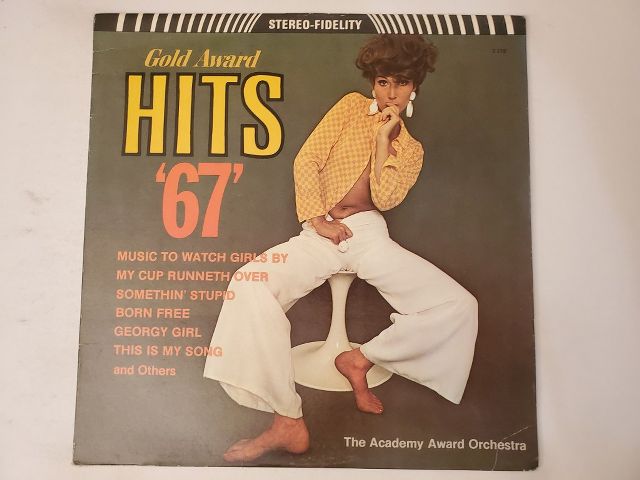 The Academy Award Orchestra Gold Award Hits '67 vinyl record