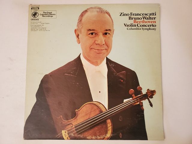 Zino Francescatti, Bruno Walter Beethoven Violin Concerto vinyl record
