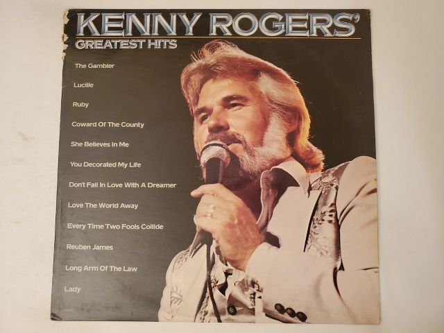 Kenny Rogers Greatest Hits vinyl record