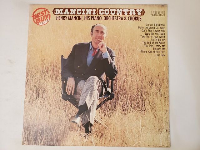 Henry Mancini Mancini Country vinyl record