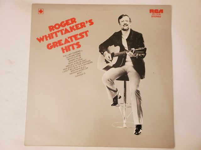 Roger Whittaker Roger Whittaker's Greatest Hits vinyl record