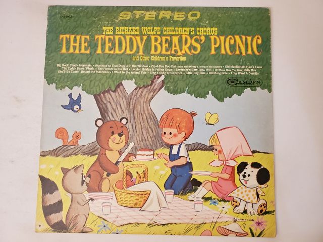 The Richard Wolfe Children's Chorus The Teddy Bears' Picnic and Other Children's Favorites vinyl record