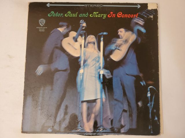 Peter, Paul and Mary In Concert vinyl record