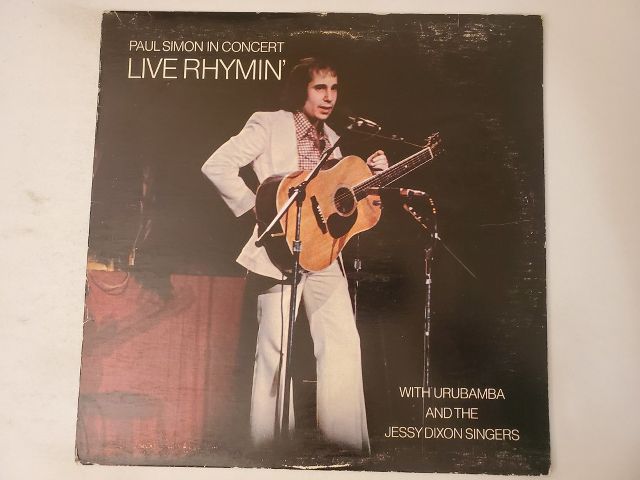 Paul Simon Live Rhymin' vinyl record