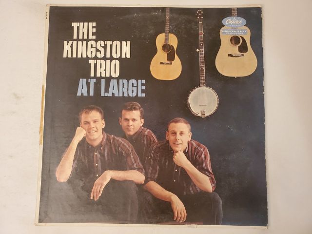 The Kingston Trio At Large vinyl record