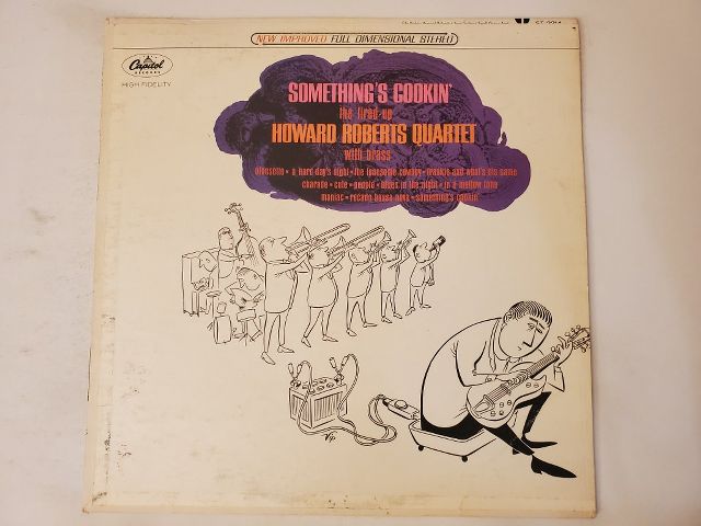 Howard Roberts Quartet Something's Cookin' vinyl record