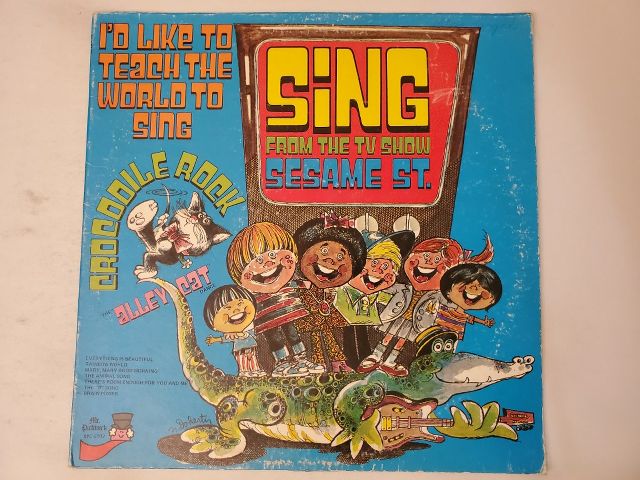 Sesame Street Cast Sing: Songs of Sesame Street vinyl record