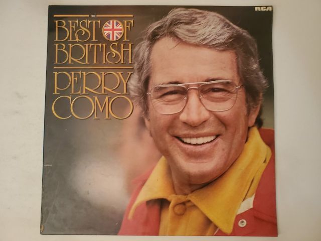 Perry Como The Best of British vinyl record