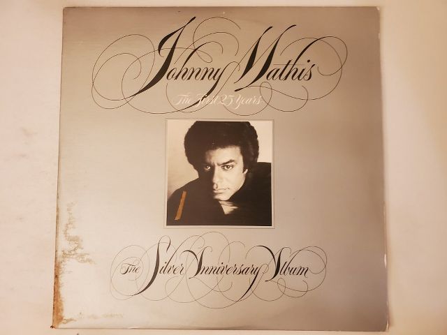 Johnny Mathis The First 25 Years: The Silver Anniversary Album vinyl record