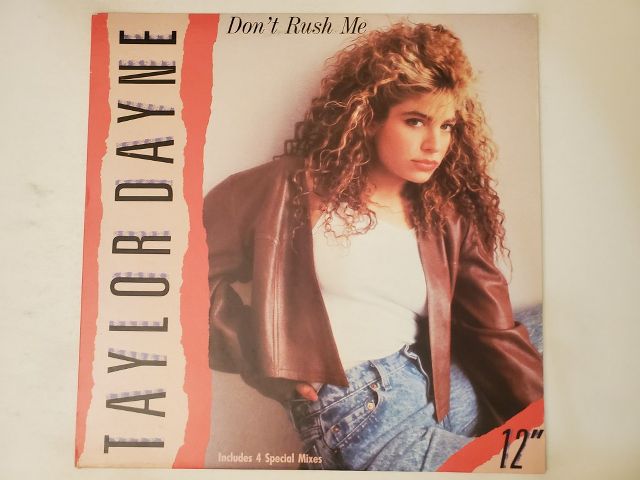 Taylor Dayne Don't Rush Me vinyl record