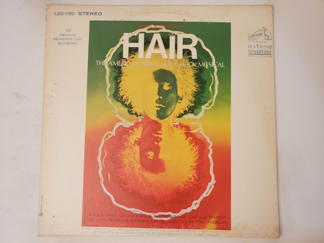 Original Broadway Cast Hair vinyl record