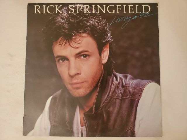 Rick Springfield Living in Oz vinyl record