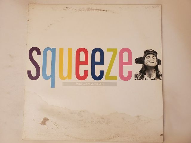 Squeeze Babylon and On vinyl record