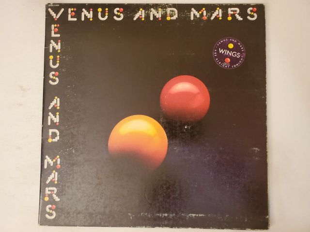 Wings Venus and Mars vinyl record