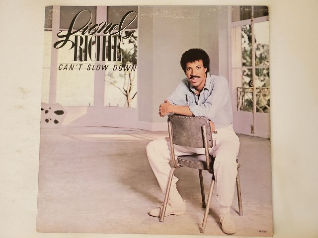 Lionel Richie Can't Slow Down vinyl record