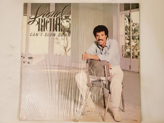 Lionel Richie Can't Slow Down vinyl record