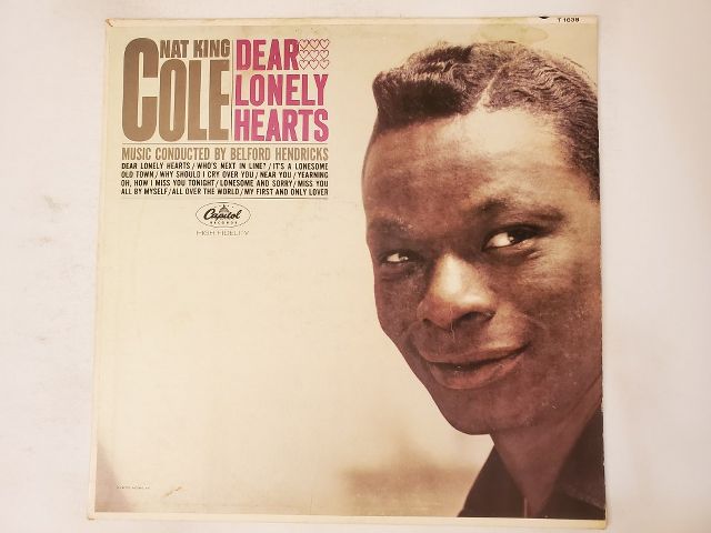 Nat "King" Cole Dear Lonely Hearts vinyl record