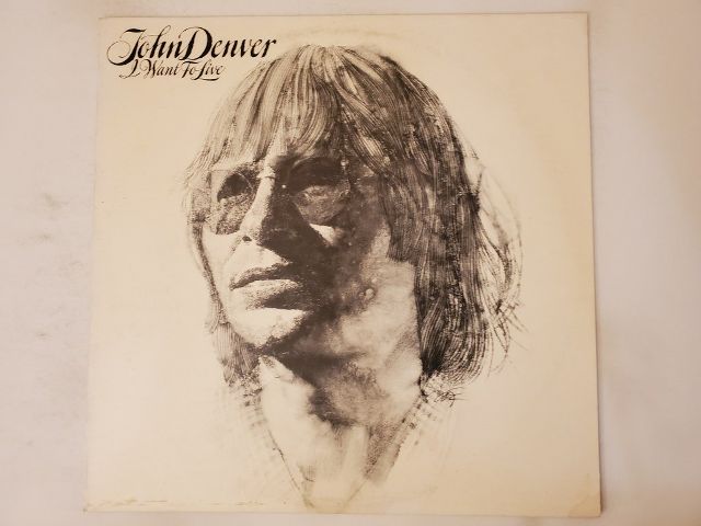 John Denver I Want to Live vinyl record