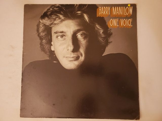 Barry Manilow One Voice vinyl record