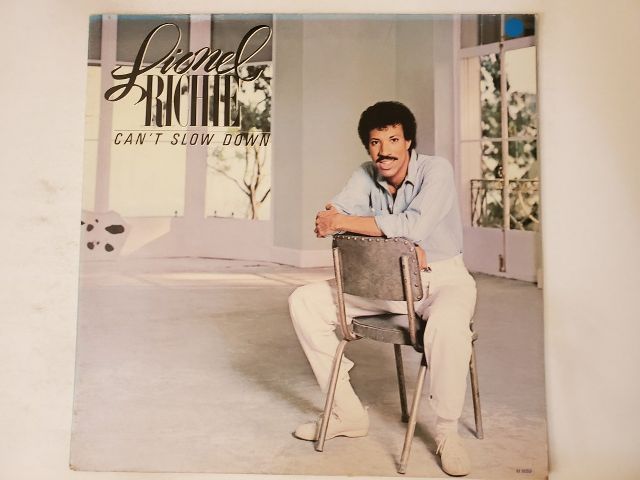 Lionel Richie Can't Slow Down vinyl record