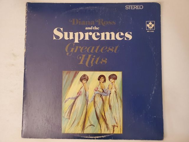 Diana Ross and the Supremes Greatest Hits vinyl record